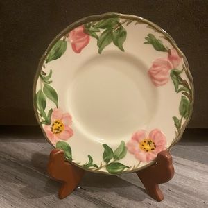 Franciscan Bread & Butter Plates, Desert Rose Pattern